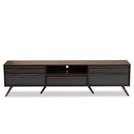 Naoki Modern Walnut TV Stand - Cool Stuff & Accessories