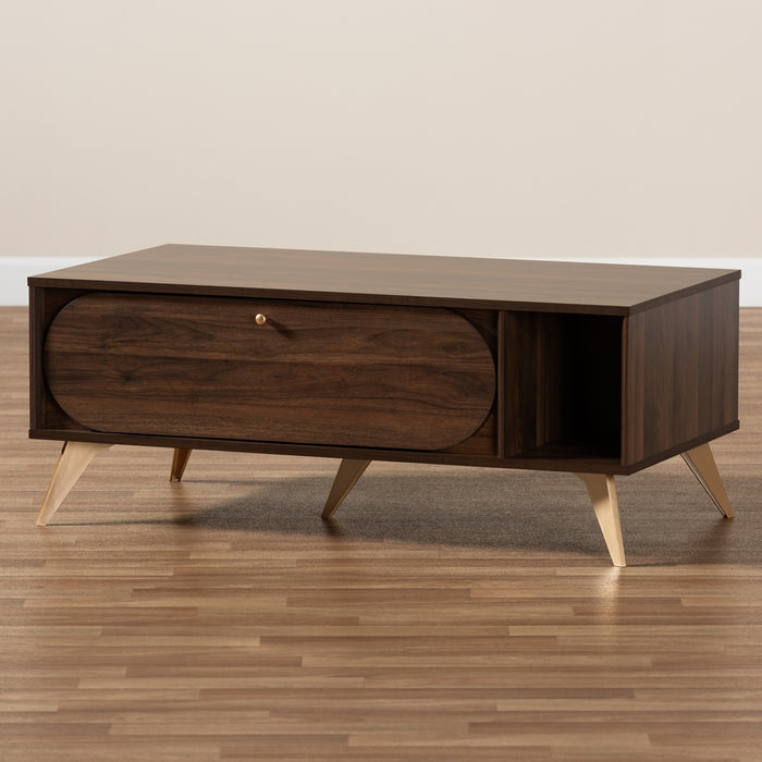 Edel Mid Century Wooden Coffee Table - Cool Stuff & Accessories