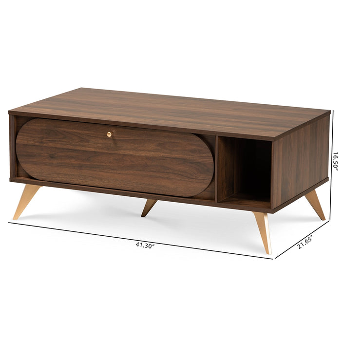 Edel Mid Century Wooden Coffee Table - Cool Stuff & Accessories