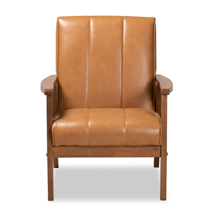 Nikko Faux Leather Lounge Chair - Cool Stuff & Accessories