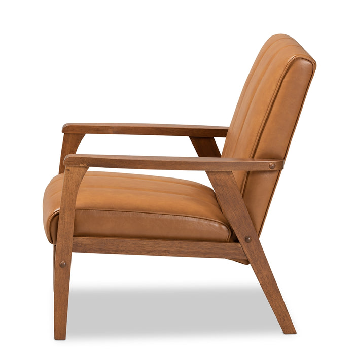 Nikko Faux Leather Lounge Chair - Cool Stuff & Accessories