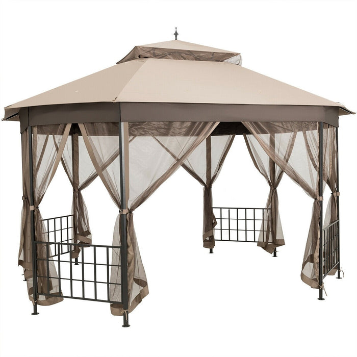 10’x 12’ Octagonal Patio Gazebo - Cool Stuff & Accessories