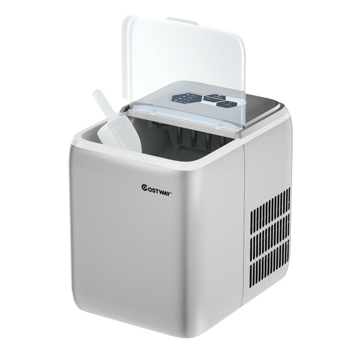 Portable Countertop Ice Maker Machine with Scoop