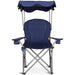 Portable Folding Beach Canopy Chair with Cup Holders/ Blue - Cool Stuff & Accessories