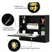 Wall Mounted Folding Laptop Desk Hideaway Storage with Drawer/Black - Cool Stuff & Accessories
