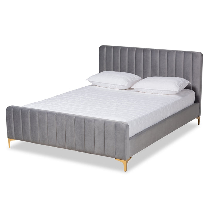 Nami Modern Upholstered Platform King Bed - Cool Stuff & Accessories