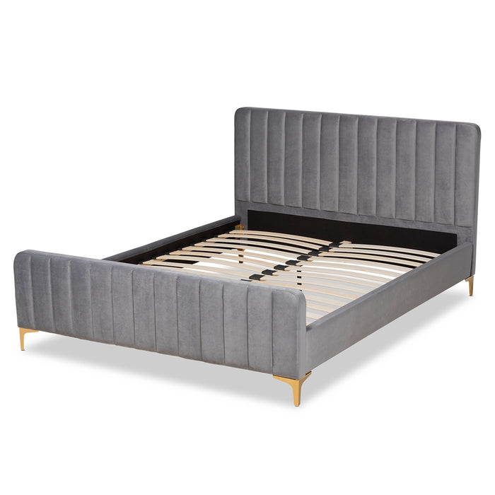 Nami Modern Upholstered Platform King Bed - Cool Stuff & Accessories