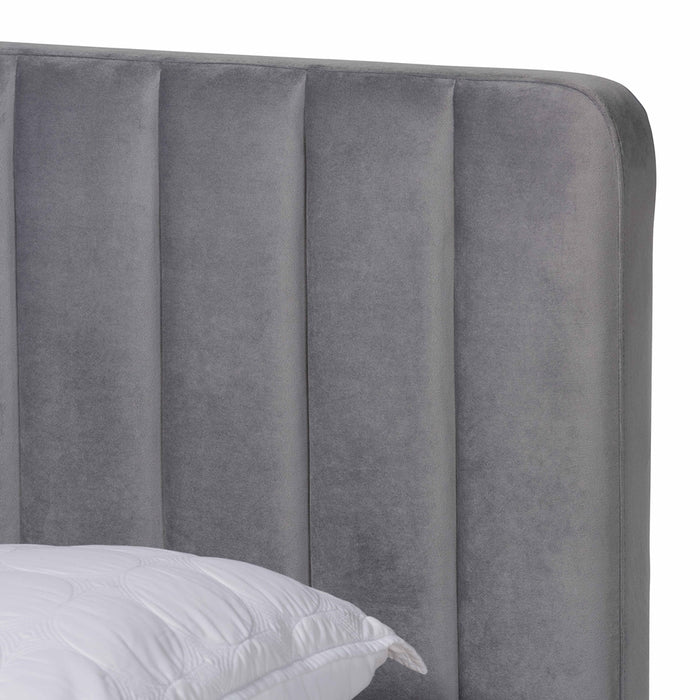 Nami Modern Upholstered Platform King Bed - Cool Stuff & Accessories