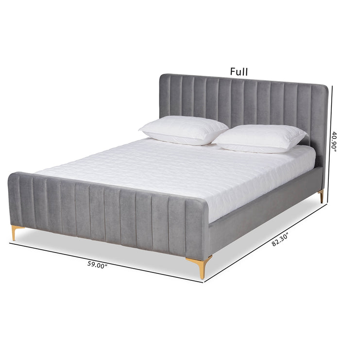 Nami Modern Upholstered Platform King Bed - Cool Stuff & Accessories