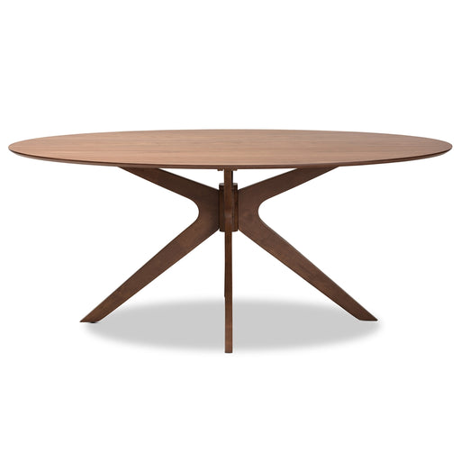 Monte Oval Walnut Dining Table - Cool Stuff & Accessories