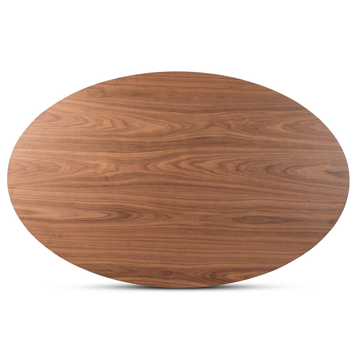 Monte Oval Walnut Dining Table - Cool Stuff & Accessories