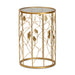 Anaya Glass Leaf End Table - Cool Stuff & Accessories