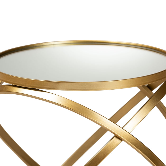 Desma Mirrored Glass End Table - Cool Stuff & Accessories