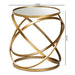Desma Mirrored Glass End Table - Cool Stuff & Accessories
