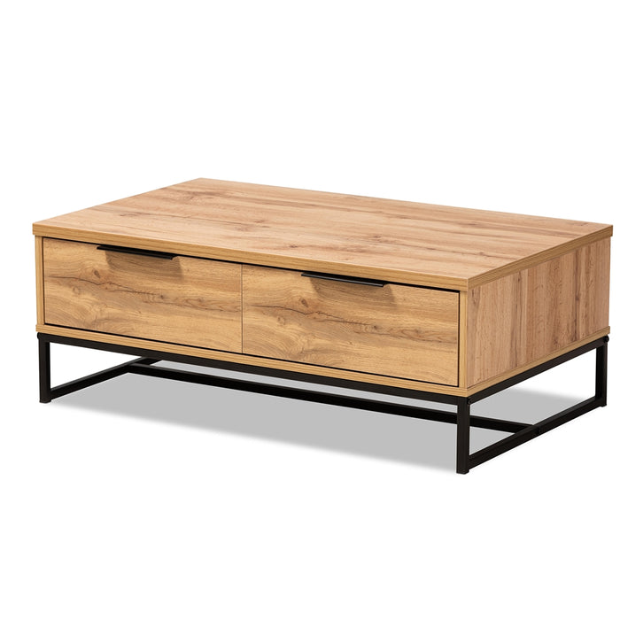 Franklin Contemporary Wood Coffee Table - Cool Stuff & Accessories
