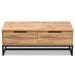 Franklin Contemporary Wood Coffee Table - Cool Stuff & Accessories