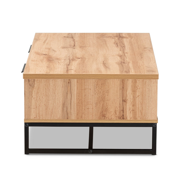 Franklin Contemporary Wood Coffee Table - Cool Stuff & Accessories