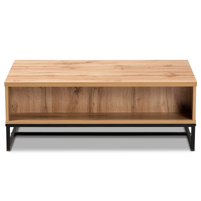 Franklin Contemporary Wood Coffee Table - Cool Stuff & Accessories