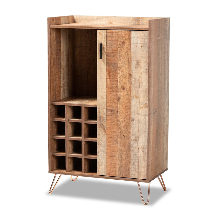 Mathis Oak Wine Cabinet - Cool Stuff & Accessories