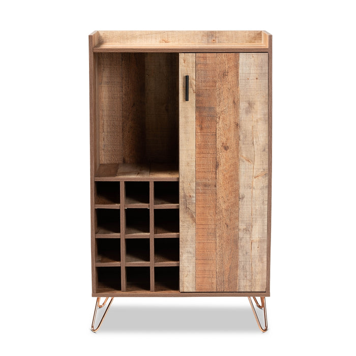 Mathis Oak Wine Cabinet - Cool Stuff & Accessories
