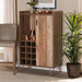 Mathis Oak Wine Cabinet - Cool Stuff & Accessories