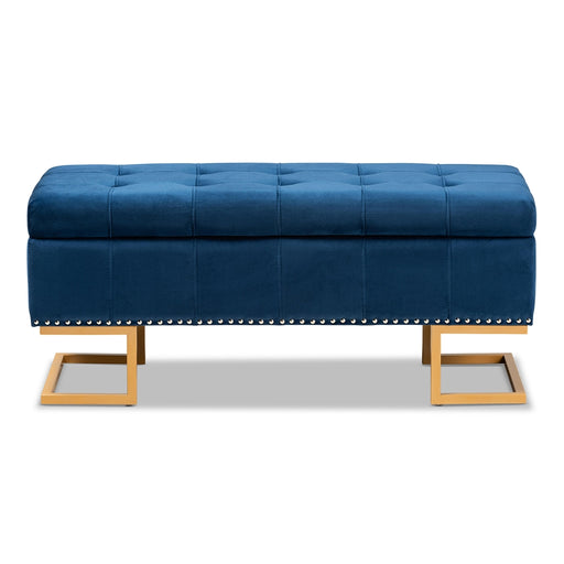 Ellery Upholstered Storage Ottoman - Cool Stuff & Accessories