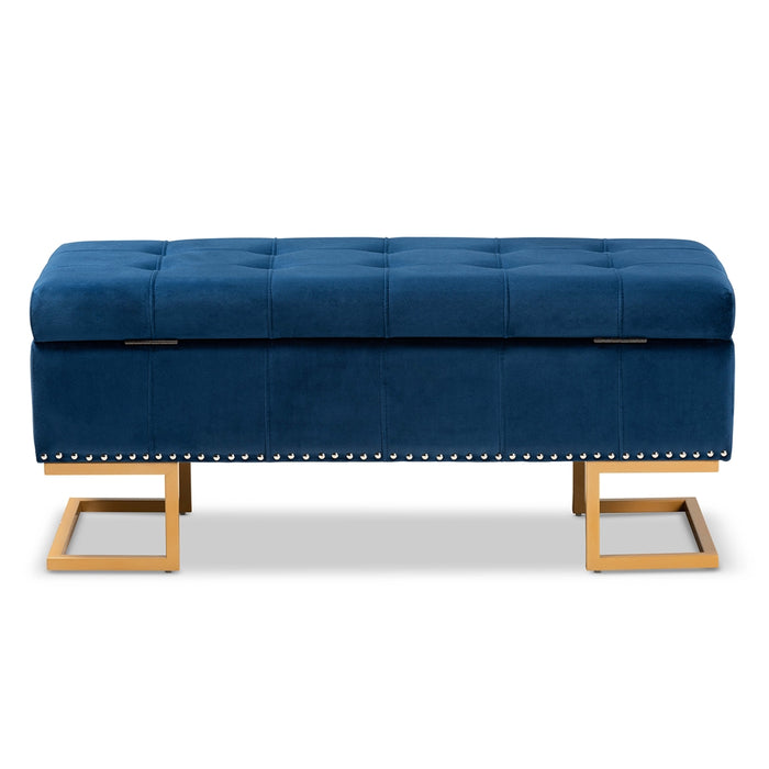 Ellery Upholstered Storage Ottoman - Cool Stuff & Accessories
