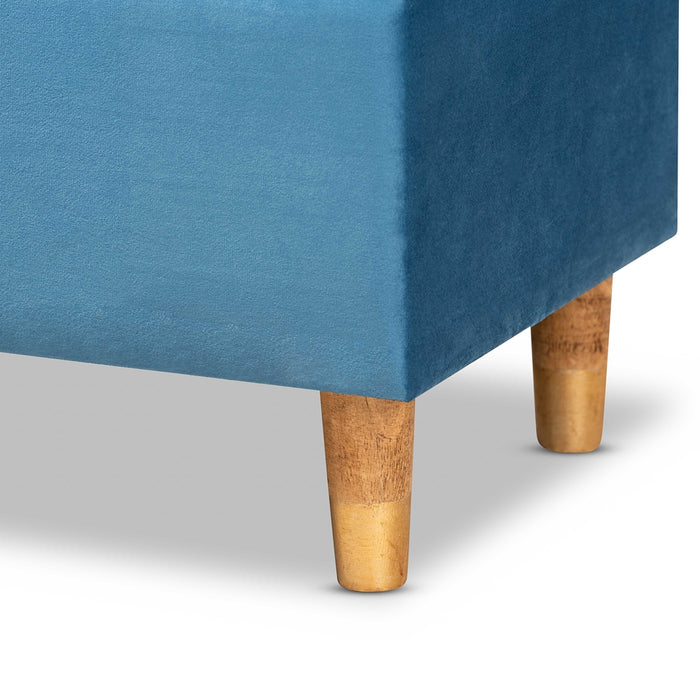 Elias Upholstered Storage Ottoman - Cool Stuff & Accessories