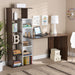 Rowan Computer Desk with Shelves - Cool Stuff & Accessories