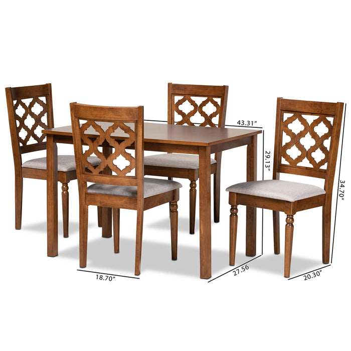 Ramiro Wood 5 Piece Dining Set - Cool Stuff & Accessories