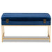 Aliana Upholstered Storage Ottoman/Navy - Cool Stuff & Accessories