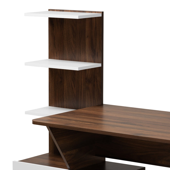 Tobias Walnut Computer Desk - Cool Stuff & Accessories