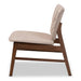 Benito Modern Wood Accent Chair/Beige - Cool Stuff & Accessories