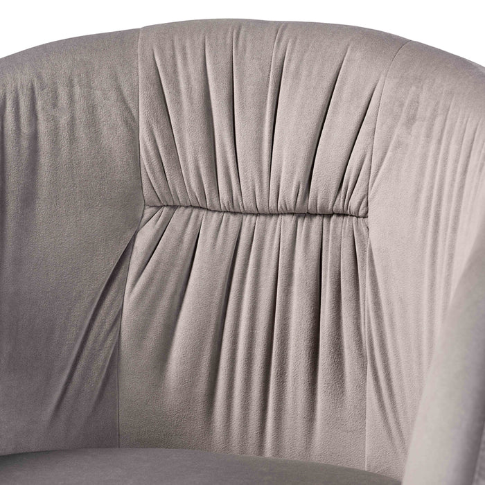 Ballard Modern Dining Chair/Grey Velvet