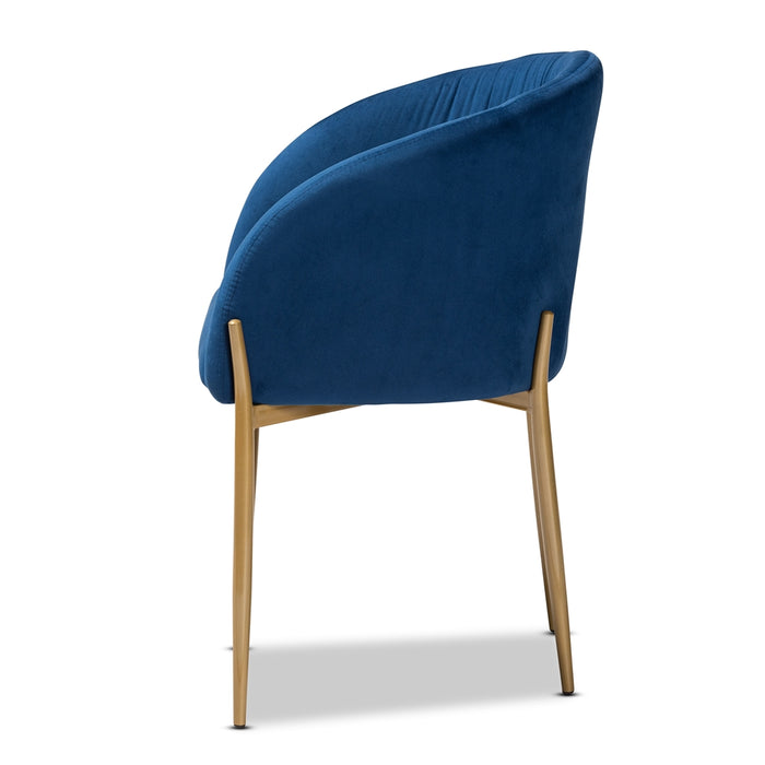 Ballard Modern Dining Chair/Navy Blue