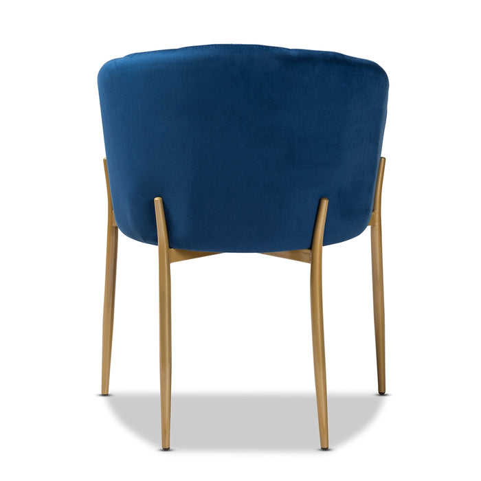 Ballard Modern Dining Chair/Navy Blue