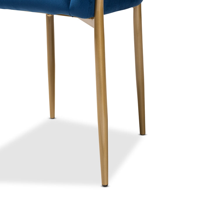 Ballard Modern Dining Chair/Navy Blue