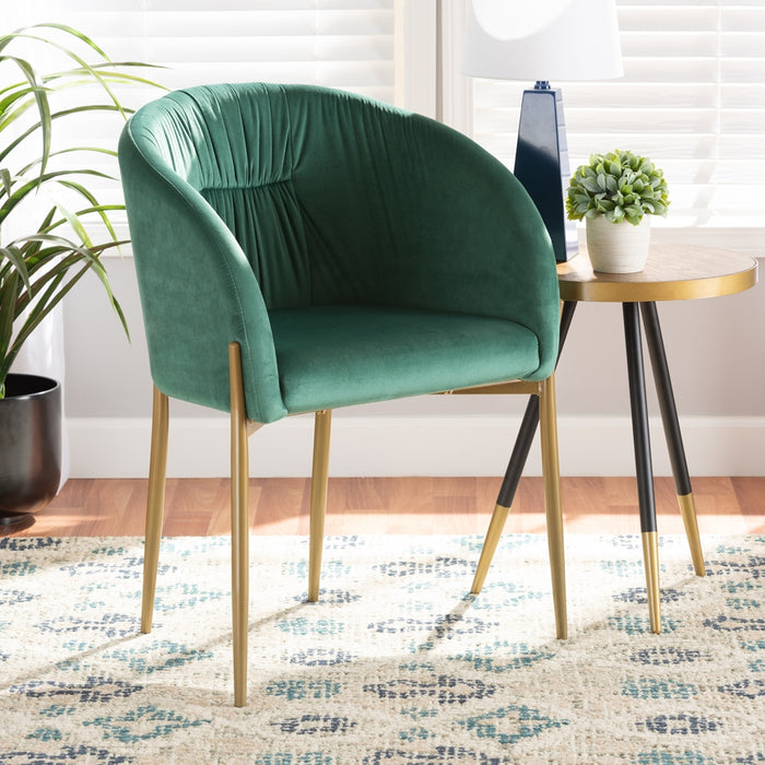 Ballard Modern Dining Chair/Emerald Green