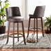 Adams 2 Piece Bar Stool Set/Grey - Cool Stuff & Accessories