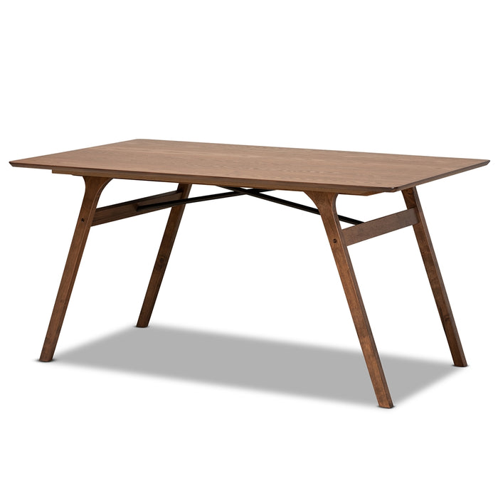 Saxton Contemporary Wood Dining Table - Cool Stuff & Accessories