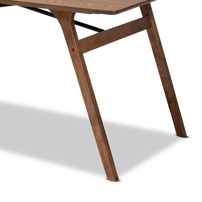 Saxton Contemporary Wood Dining Table - Cool Stuff & Accessories