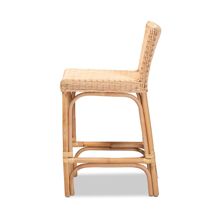Athena Rattan Counter Stool - Cool Stuff & Accessories
