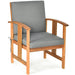 3PC Solid Wood Outdoor Patio Sofa Furniture Set - Cool Stuff & Accessories
