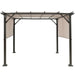 10' x 10' Metal Frame Patio Furniture Shelter - Cool Stuff & Accessories