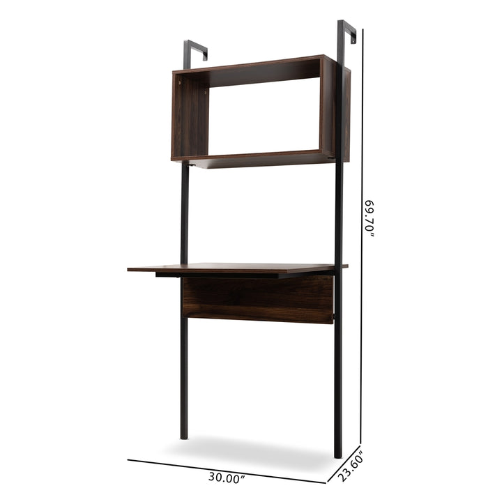 Fariat Display Shelf With Desk