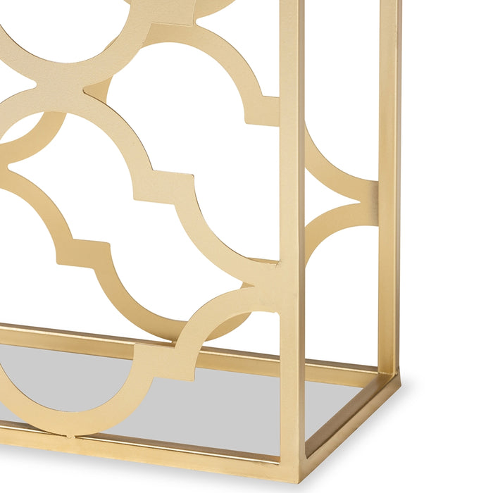 Calanthe Console Table With Marble Tabletop