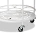 Dallan Industrial Kitchen Cart / White - Cool Stuff & Accessories