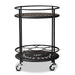 Dallan Industrial Kitchen Cart / Black - Cool Stuff & Accessories