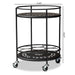 Dallan Industrial Kitchen Cart / Black - Cool Stuff & Accessories