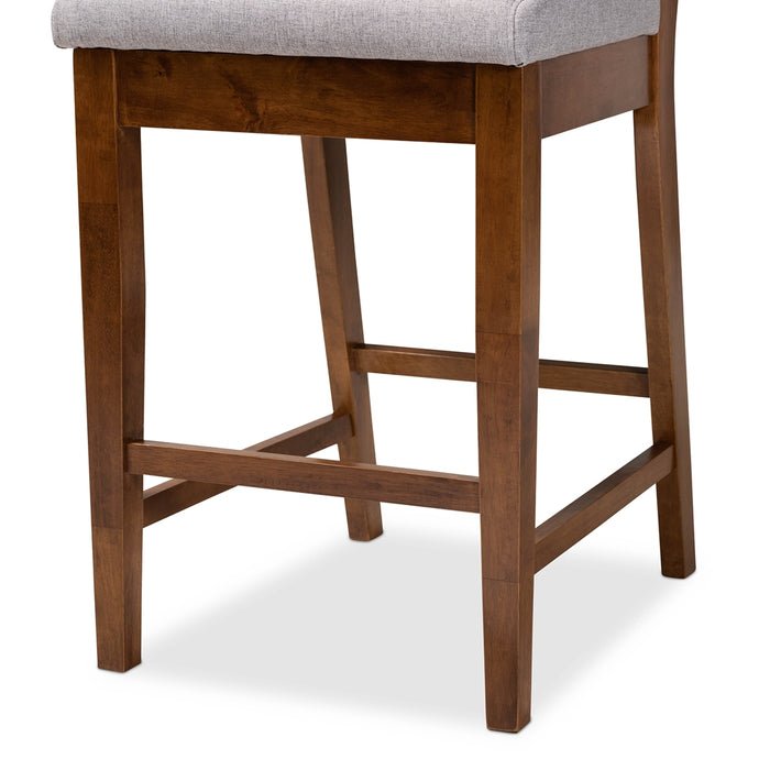 Gideon Counter Stool/Grey Walnut
